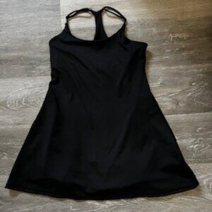 🧡3/15 Z by Zella Black Workout Tennis Mini Skirt Built-in Romper Women's M